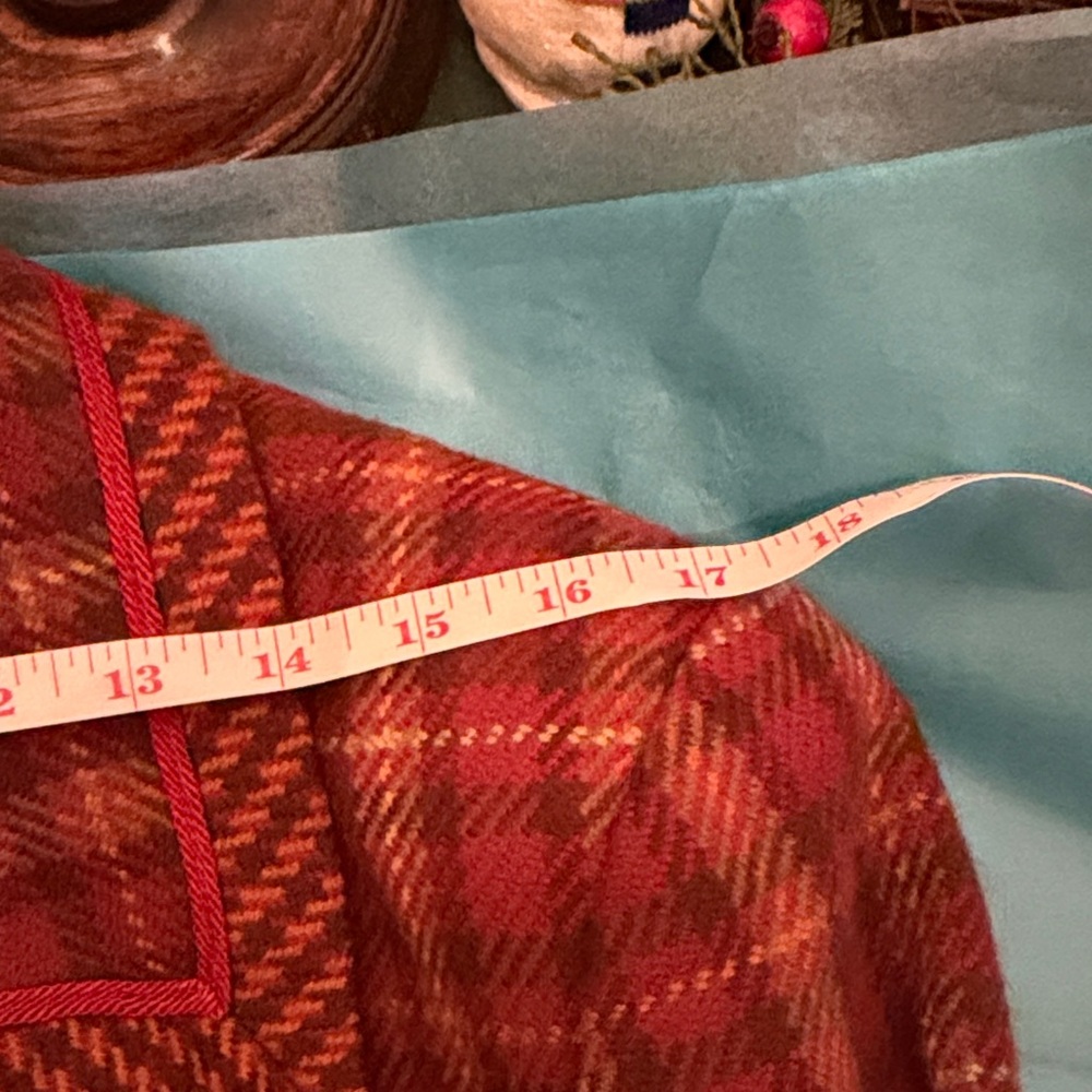Fall Plaid Double-Breasted Blazer and Skirt Set - Picture 12 of 16